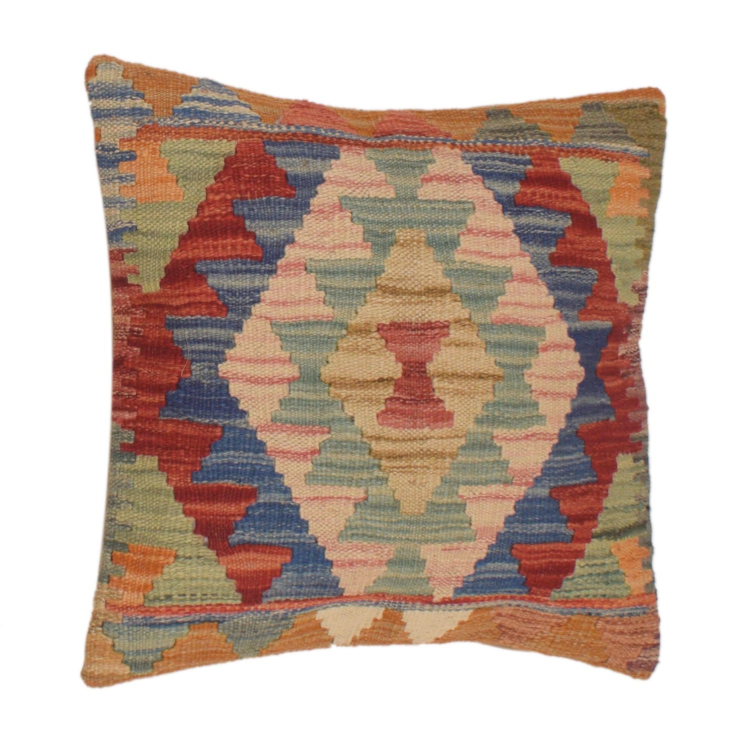 Kilim Cushion Covers for Your Home 1' 6" x 1' 6" ft / 45 x 46 cm - No. 34555