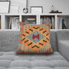 Kilim Cushion Cover 1' 6" x 1' 6" ft / 45 x 46 cm - No. 34556