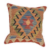 Afghan Kilim Cushion 1' 6" x 1' 6" ft / 46 x 46 cm - No. 34565