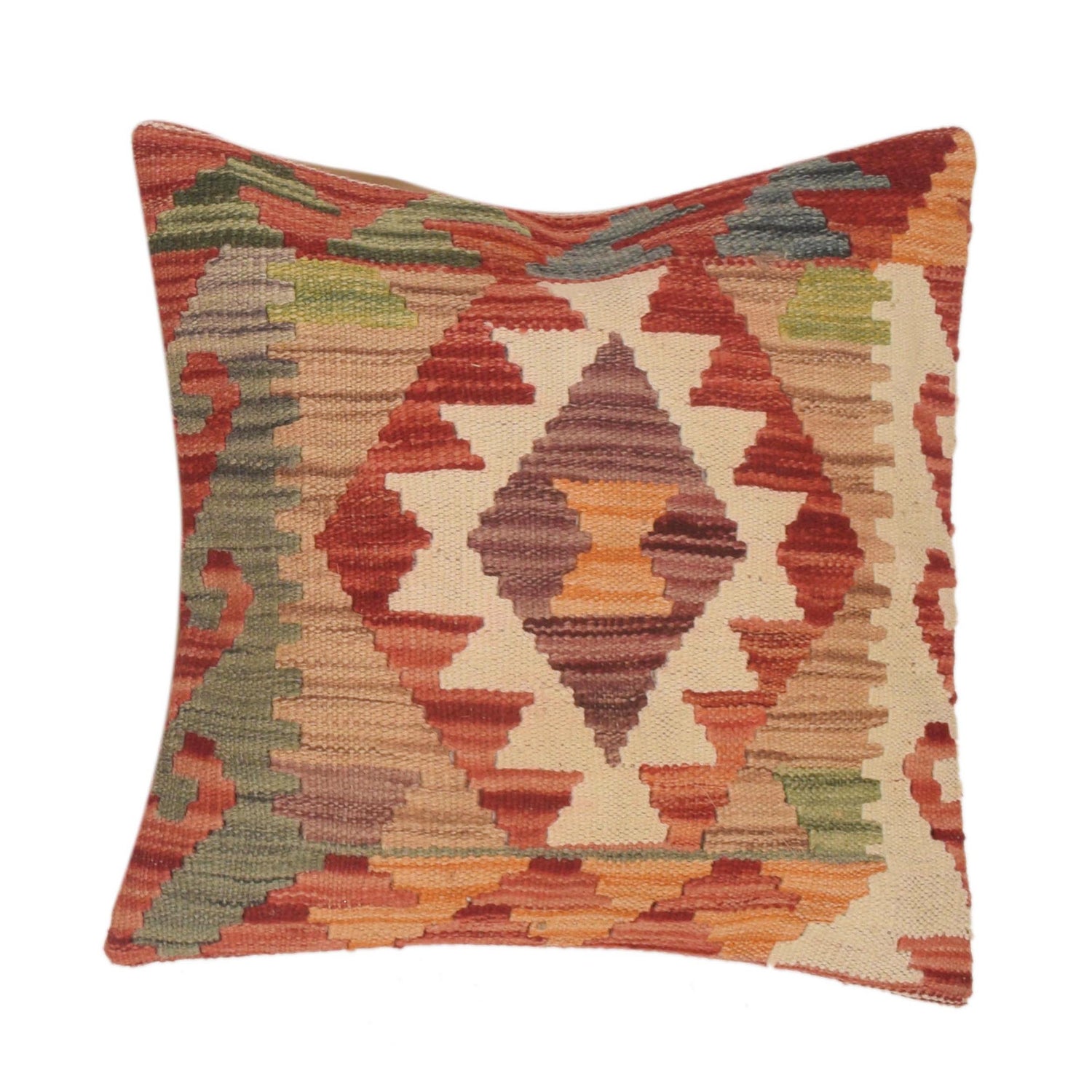 Kilim Cushion Covers for Your Home 1' 5" x 1' 6" ft / 44 x 45 cm - No. 34574