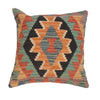 Kilim Cushion Covers for Your Home 1' 7" x 1' 7" ft / 47 x 47 cm - No. 34581