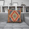 Kilim Cushion Cover 1' 6" x 1' 6" ft / 45 x 46 cm - No. 34583