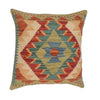 Vegetable Kilim Cushion Cover 1' 7" x 1' 7" ft / 47 x 47 cm - No. 34585
