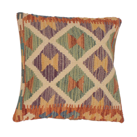 Kilim Cushion Covers for Your Home 1' 6" x 1' 6" ft / 45 x 45 cm - No. 34590