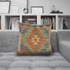 Turkish Style Kelim Cushion 1' 5" x 1' 7" ft / 43 x 48 cm - No. 34592