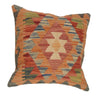 Kilim Cushion Cover 1' 6" x 1' 6" ft / 45 x 45 cm - No. 34593