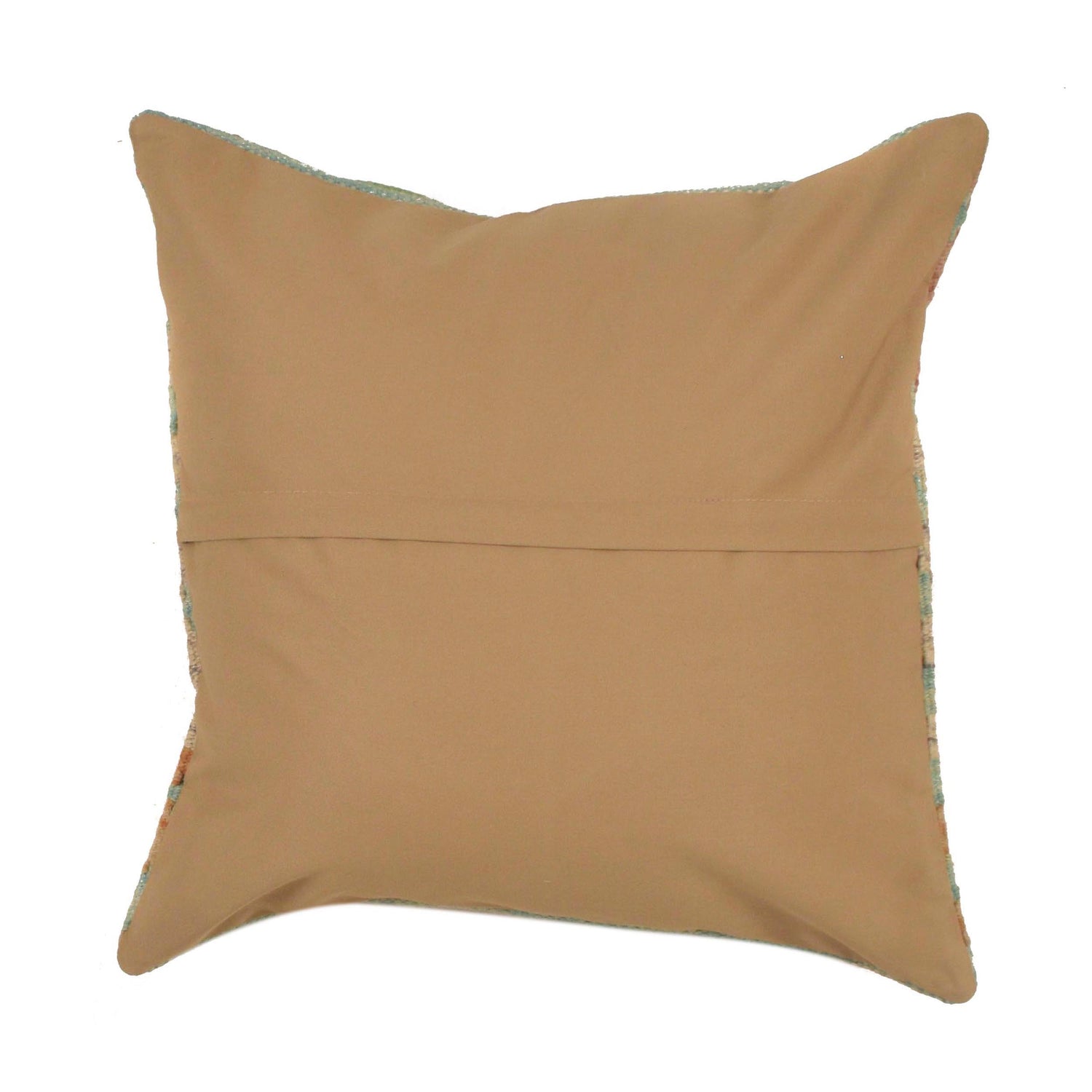 Square Size Kelim Cushion 1' 7" x 1' 7" ft / 48 x 47 cm - No. 34594