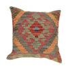 Turkish Style Kelim Cushion 1' 6" x 1' 6" ft / 46 x 46 cm - No. 34603