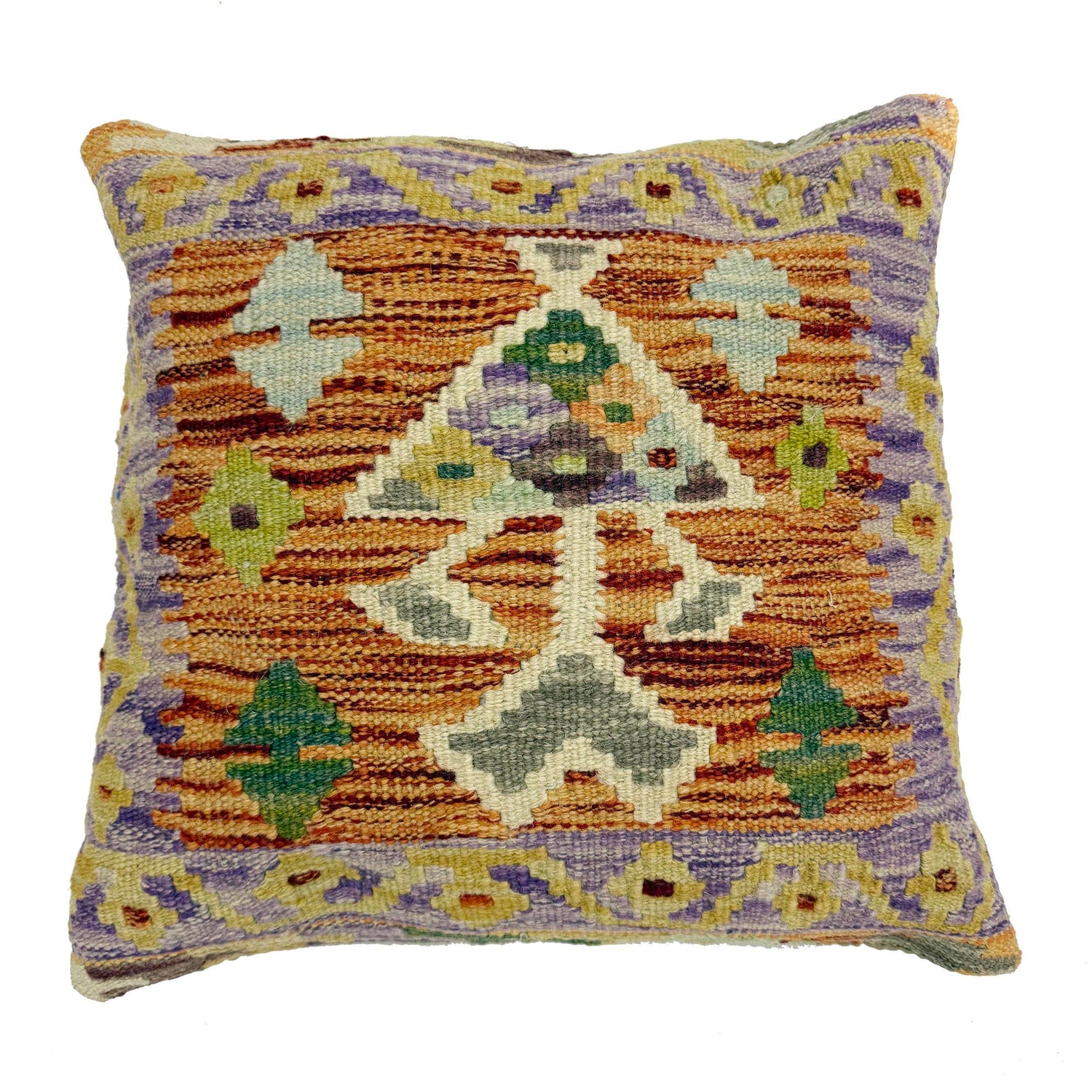 Kilim Cushion Covers for Your Home 1' 5" x 1' 5" ft / 43 x 43 cm - No. 38464