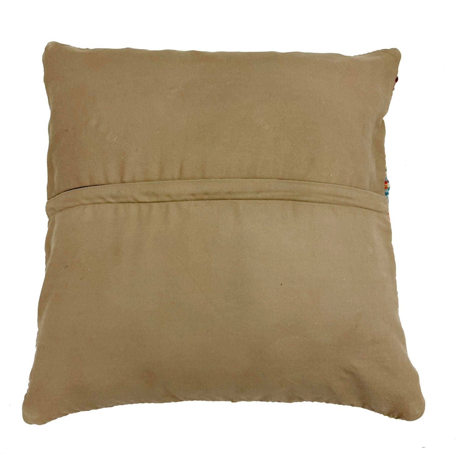 Hand Knotted Kilim Cushion 1' 6" x 1' 5" ft / 45 x 44 cm - 38469