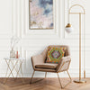 Square Size Kelim Cushion 1' 5" x 1' 6" ft / 44 x 45 cm - No. 38471