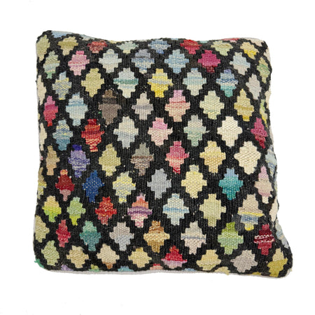 Kilim Cushion Covers for Your Home 1' 5" x 1' 5" ft / 42 x 42 cm - No. 38473