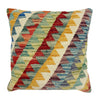 Turkish Design Kilim Cushion 1' 5" x 1' 6" ft / 44 x 45 cm - No. 38475