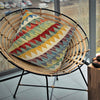 Turkish Design Kilim Cushion 1' 5" x 1' 6" ft / 44 x 45 cm - No. 38475