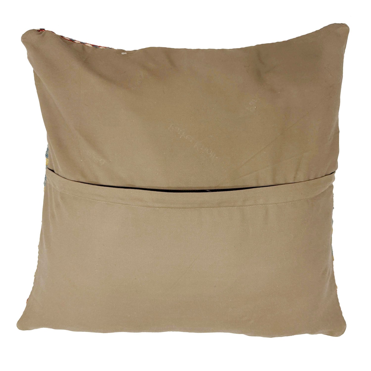 Turkish Style Kelim Cushion 1' 6" x 1' 6" ft / 45 x 45 cm - No. 38479
