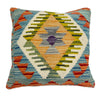 Kilim Cushion Cover 1' 6" x 1' 6" ft / 45 x 45 cm - No. 38483