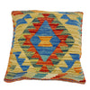 Turkish Design Kilim Cushion 1' 6" x 1' 5" ft / 45 x 44 cm - No. 38484