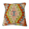 Handmade Kilim Cushion Covers 1' 6" x 1' 5" ft / 45 x 44 cm - No. 38486