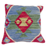 Turkish Design Kilim Cushion 1' 6" x 1' 6" ft / 45 x 45 cm - No. 38494