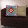 Turkish Design Kilim Cushion 1' 6" x 1' 6" ft / 45 x 45 cm - No. 38494