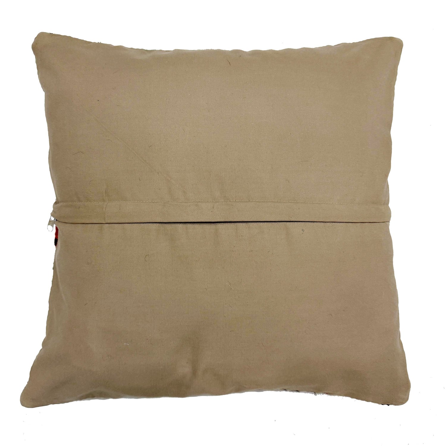 Afghan Kilim Cushion 1' 5" x 1' 5" ft / 44 x 44 cm - No. 38500