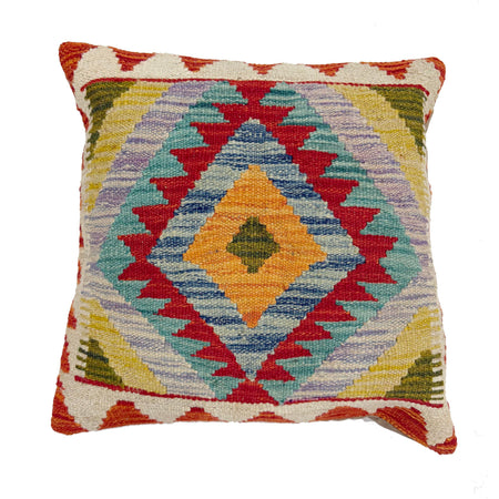 Kilim Cushion Covers for Your Home 1' 5" x 1' 6" ft / 44 x 45 cm - No. 38501
