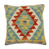 Vegetable Kilim Cushion Cover 1' 6" x 1' 5" ft / 45 x 44 cm - No. 38504