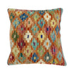Hand Knotted Kilim Cushion 1' 6" x 1' 5" ft / 45 x 43 cm - No. 38506