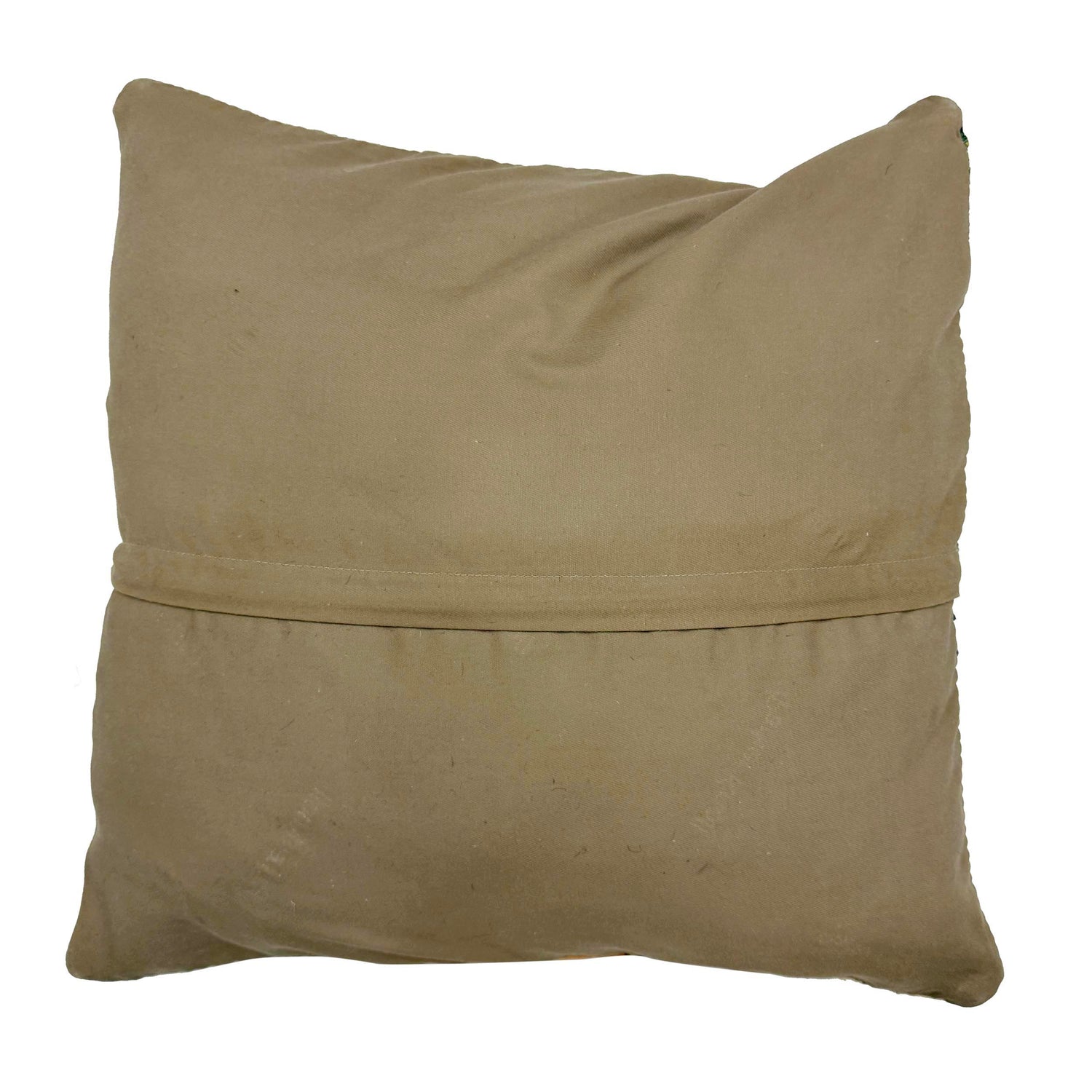 Turkish Style Kelim Cushion 1' 6" x 1' 5" ft / 45 x 43 cm - No. 38507