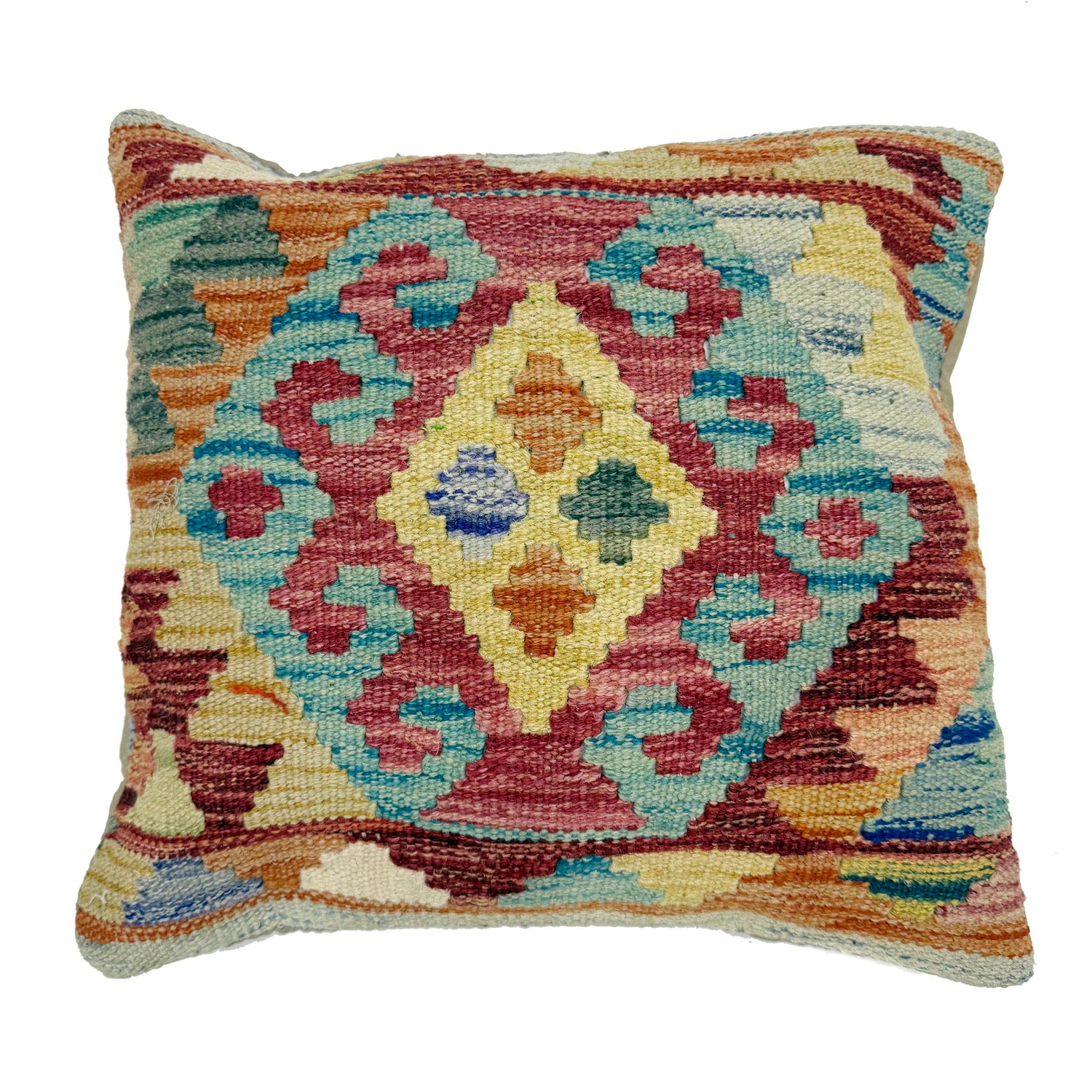 Kilim Cushion Cover 1' 4" x 1' 6" ft / 41 x 45 cm - No. 38511