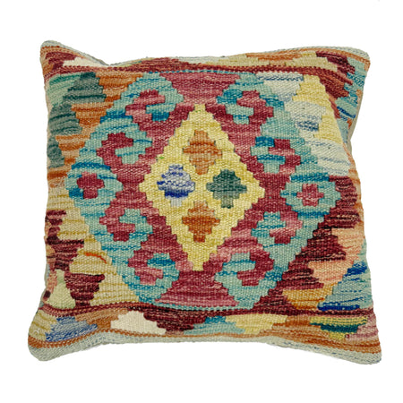 Kilim Cushion Cover 1' 4" x 1' 6" ft / 41 x 45 cm - No. 38511