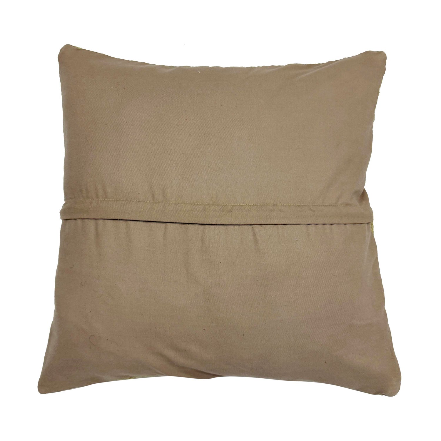 Vegetable Kilim Cushion Cover 1' 6" x 1' 5" ft / 45 x 44 cm - No. 38513