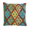 Hand Knotted Kilim Cushion 1' 6" x 1' 5" ft / 45 x 43 cm - No. 38515