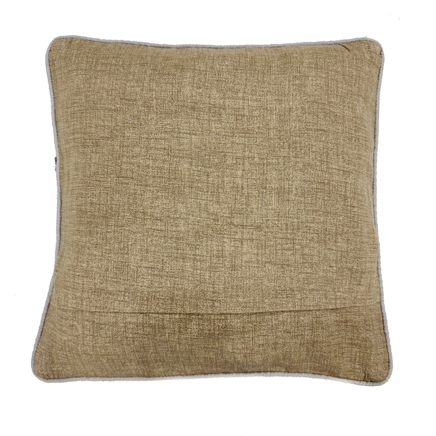Square Size Kelim Cushion 1' 5" x 1' 4" ft / 42 x 41 cm - No. 38517