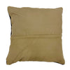 Handmade Overdyed Carpet Cushion 1' 5" x 1' 5" ft / 44 x 42 cm - No. 38518