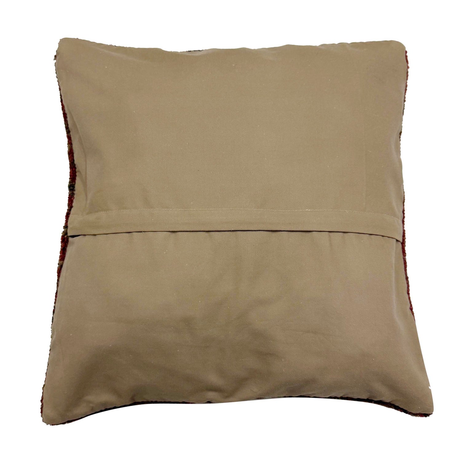 Overdyed Balochi Cushion Cover 1' 5" x 1' 5" ft / 43 x 42 cm - No. 38525
