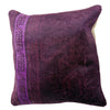Overdyed Balochi Cushion Cover 1' 6" x 1' 5" ft / 45 x 42 cm - No. 38527