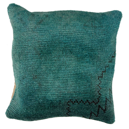 Overdyed Balochi Cushion Cover 1' 5" x 1' 4" ft / 42 x 40 cm - No. 38529