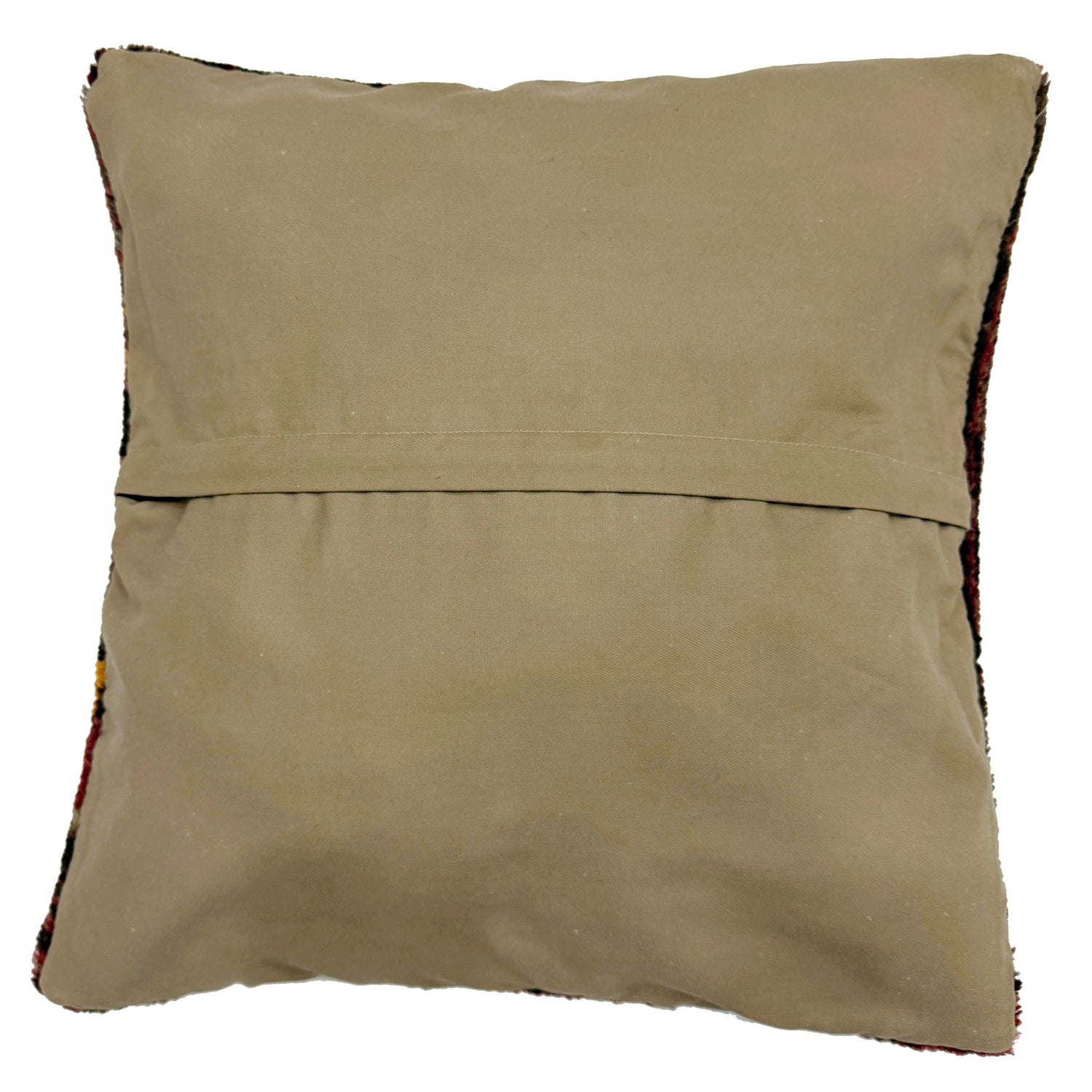 Overdyed Balochi Cushion Cover 1' 5" x 1' 5" ft / 42 x 42 cm - No. 38533