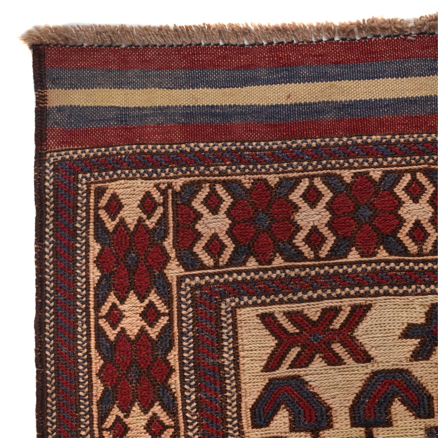 Handmade Vintage Kilim 2' 11" x 4' 6" ft / 89 x 137 cm - No. 3965
