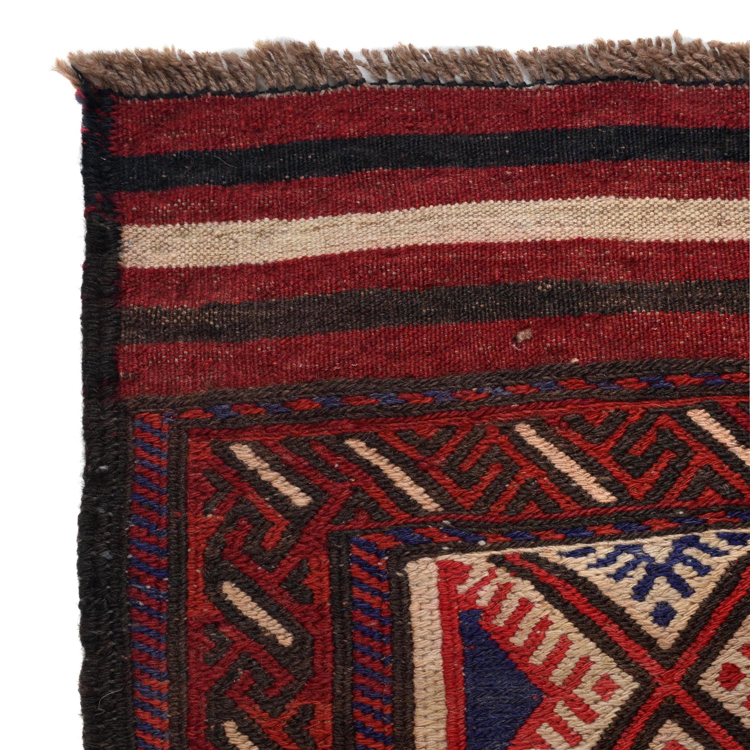 Handmade Vintage Kilim 3' 1" x 4' 6" ft / 95 x 137 cm - No. 3971