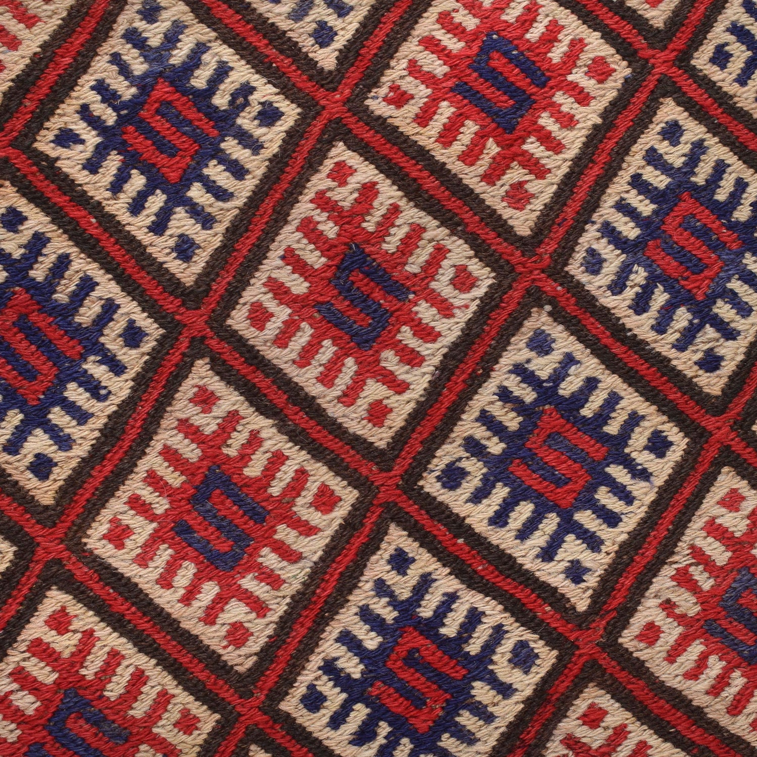 Handmade Vintage Kilim 3' 1" x 4' 6" ft / 95 x 137 cm - No. 3971