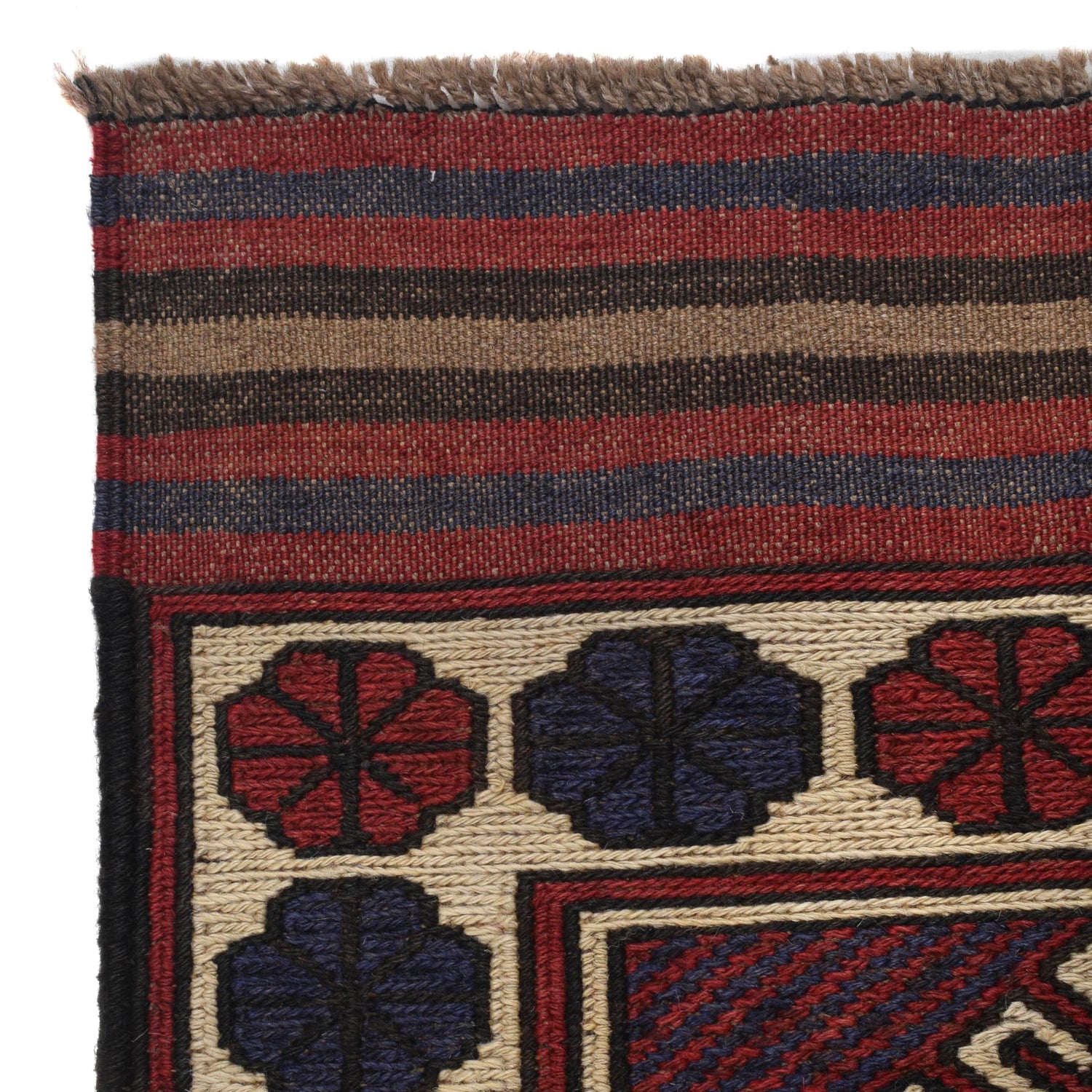 Handmade Vintage Kilim 2' 9" x 4' 5" ft / 85 x 135 cm - No. 3975