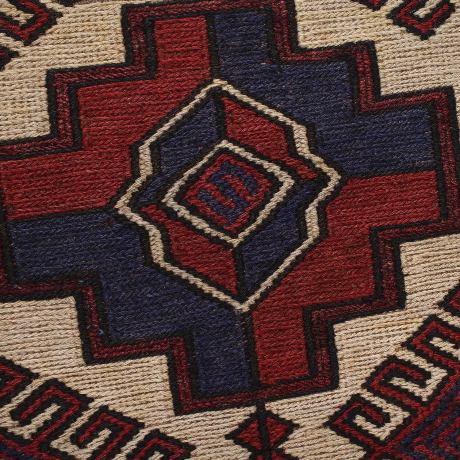 Handmade Vintage Kilim 2' 9" x 4' 5" ft / 85 x 135 cm - No. 3975