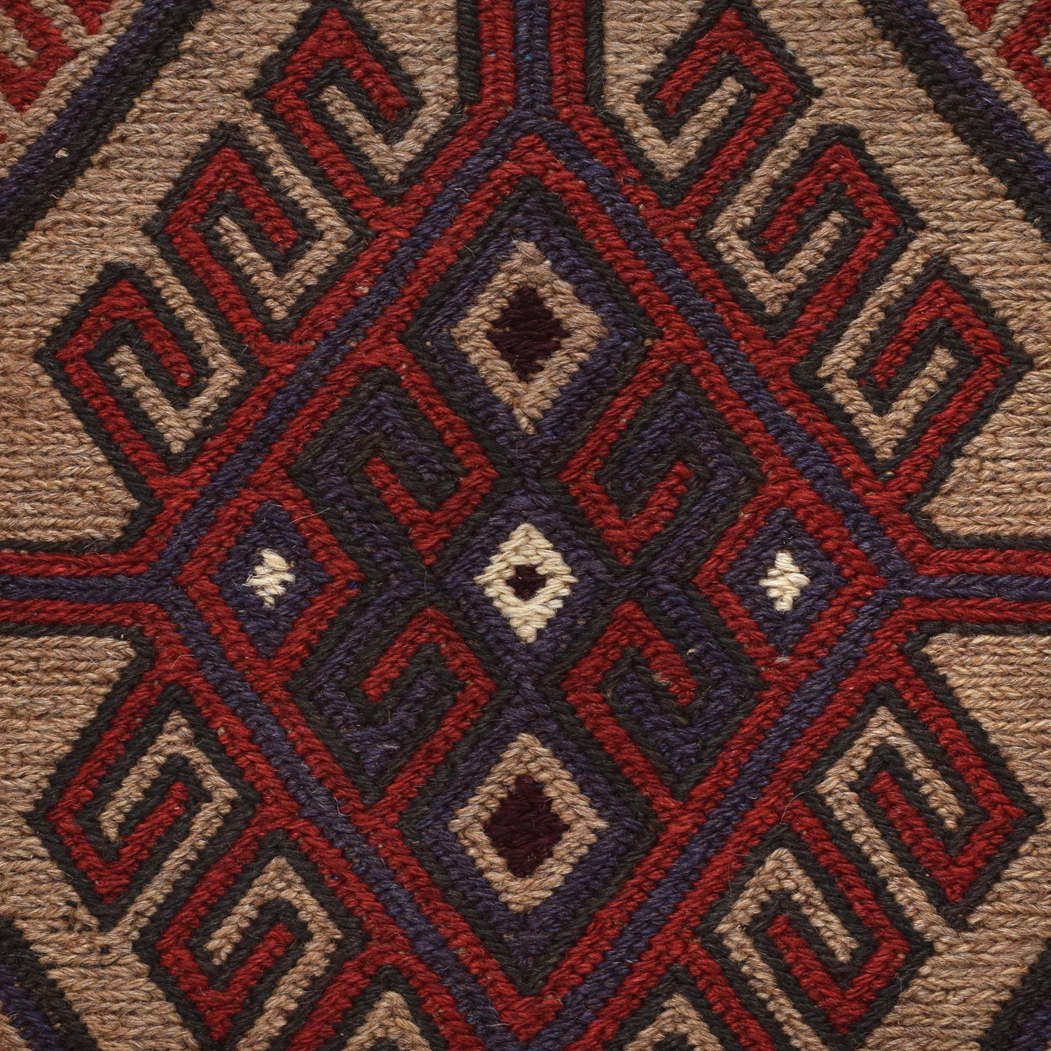 Handmade Vintage Kilim 2' 12" x 4' 8" ft / 91 x 141 cm - No. 3984