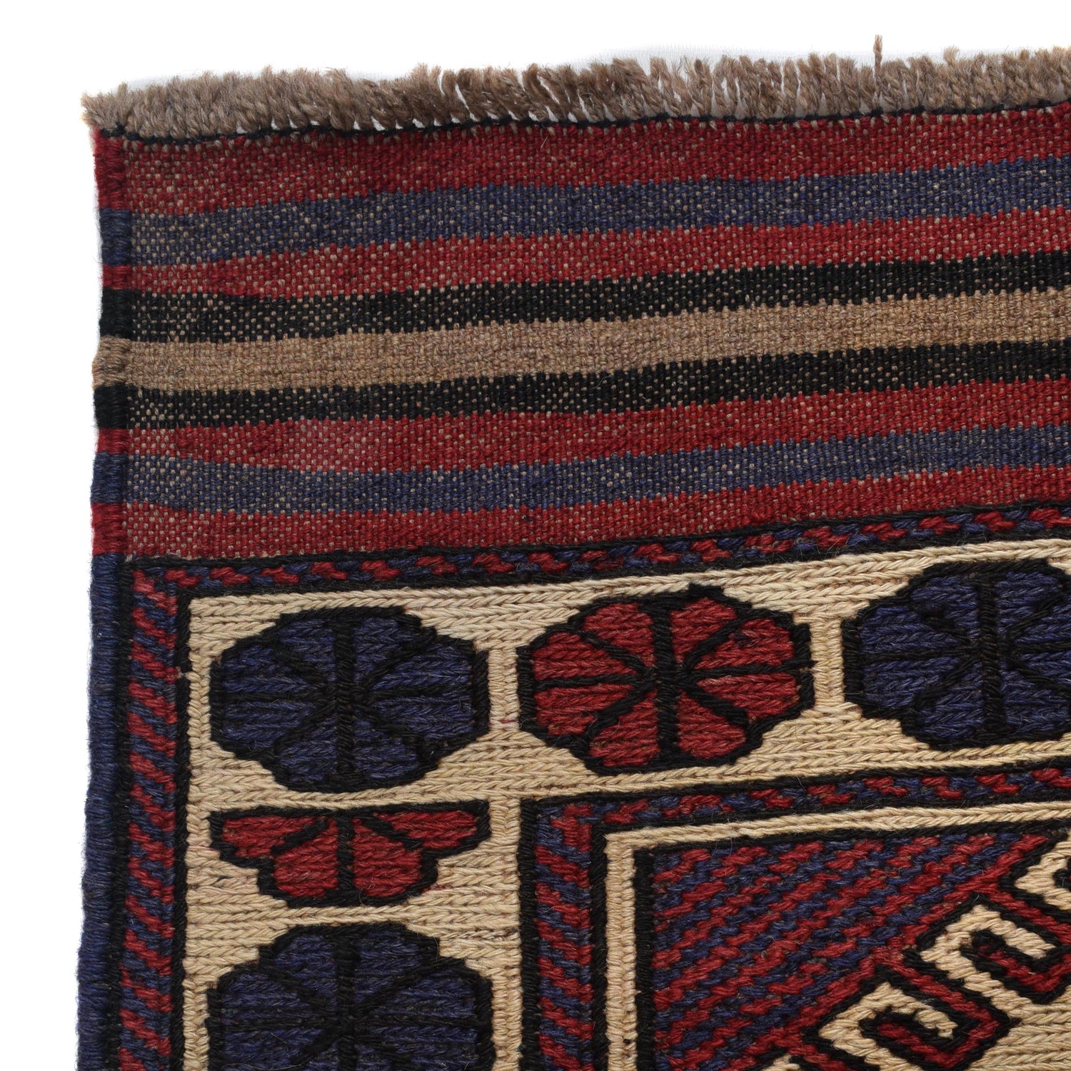 Handmade Vintage Kilim 2' 9" x 4' 11" ft / 85 x 150 cm - No. 3991
