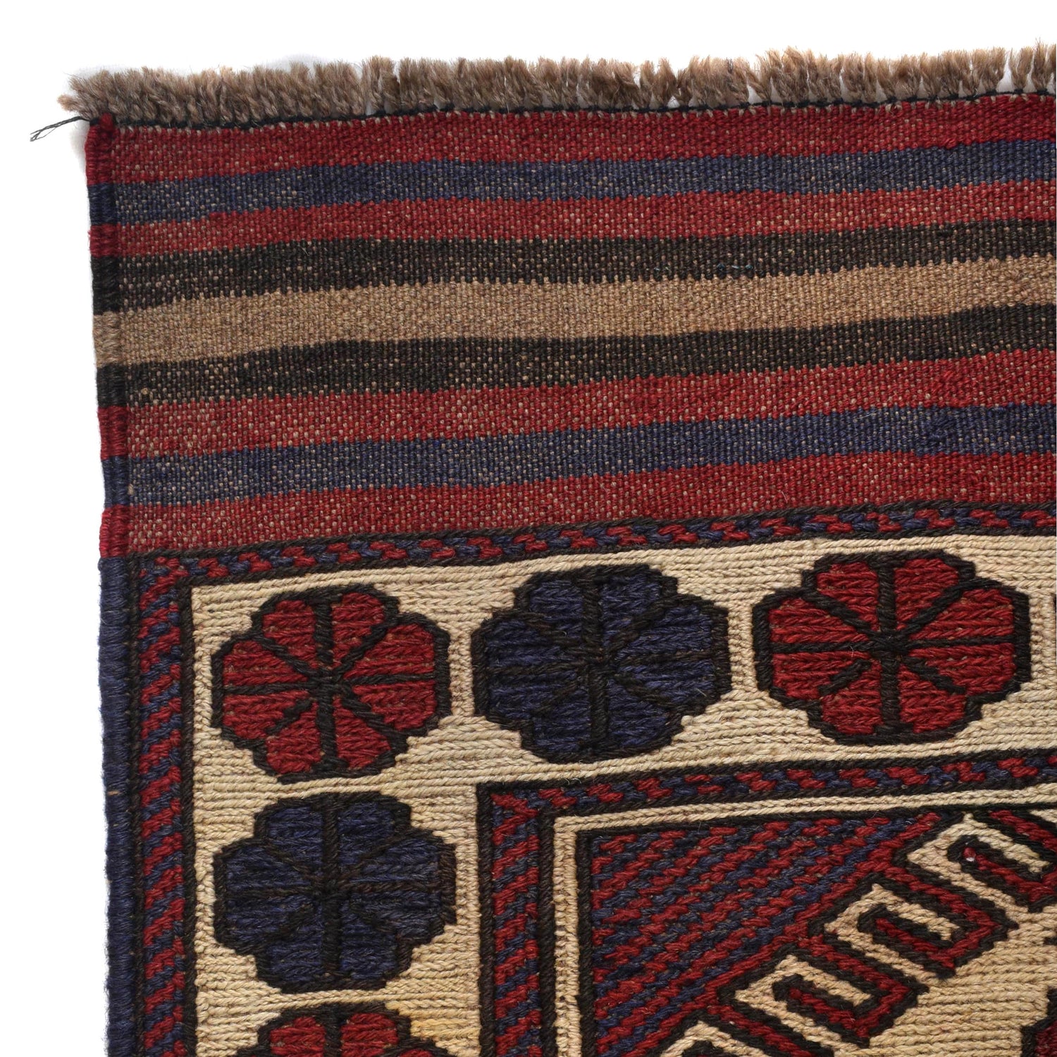 Handmade Vintage Kilim 2' 9" x 4' 9" ft / 83 x 145 cm - No. 3994