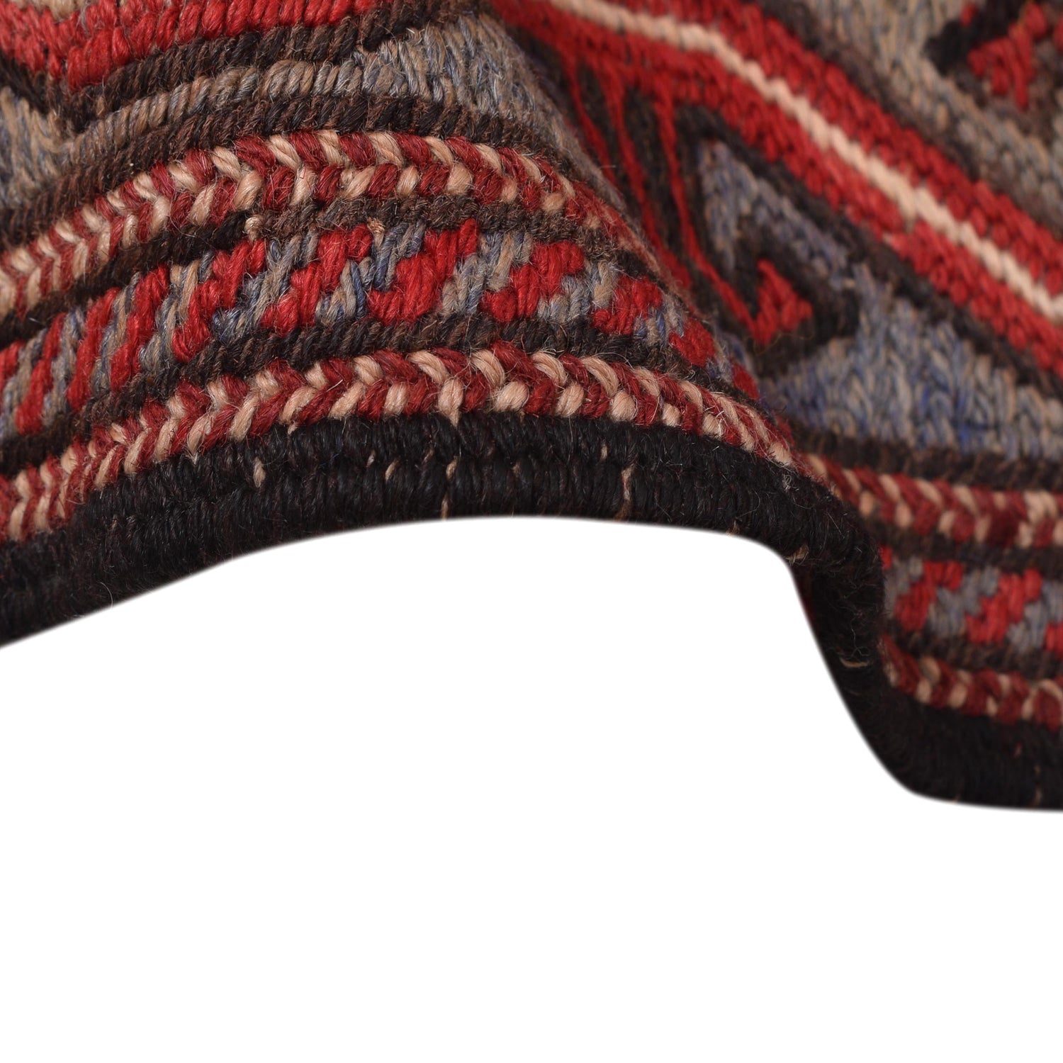 Handmade Flat Weave Kilim 6' 6" x 8' 11" ft / 198 x 272 cm - No. AL003