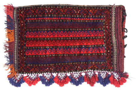 Tribal Balisht Area Rug 1' 11" x 3' 2" ft / 58 x 97 cm - No. 4089