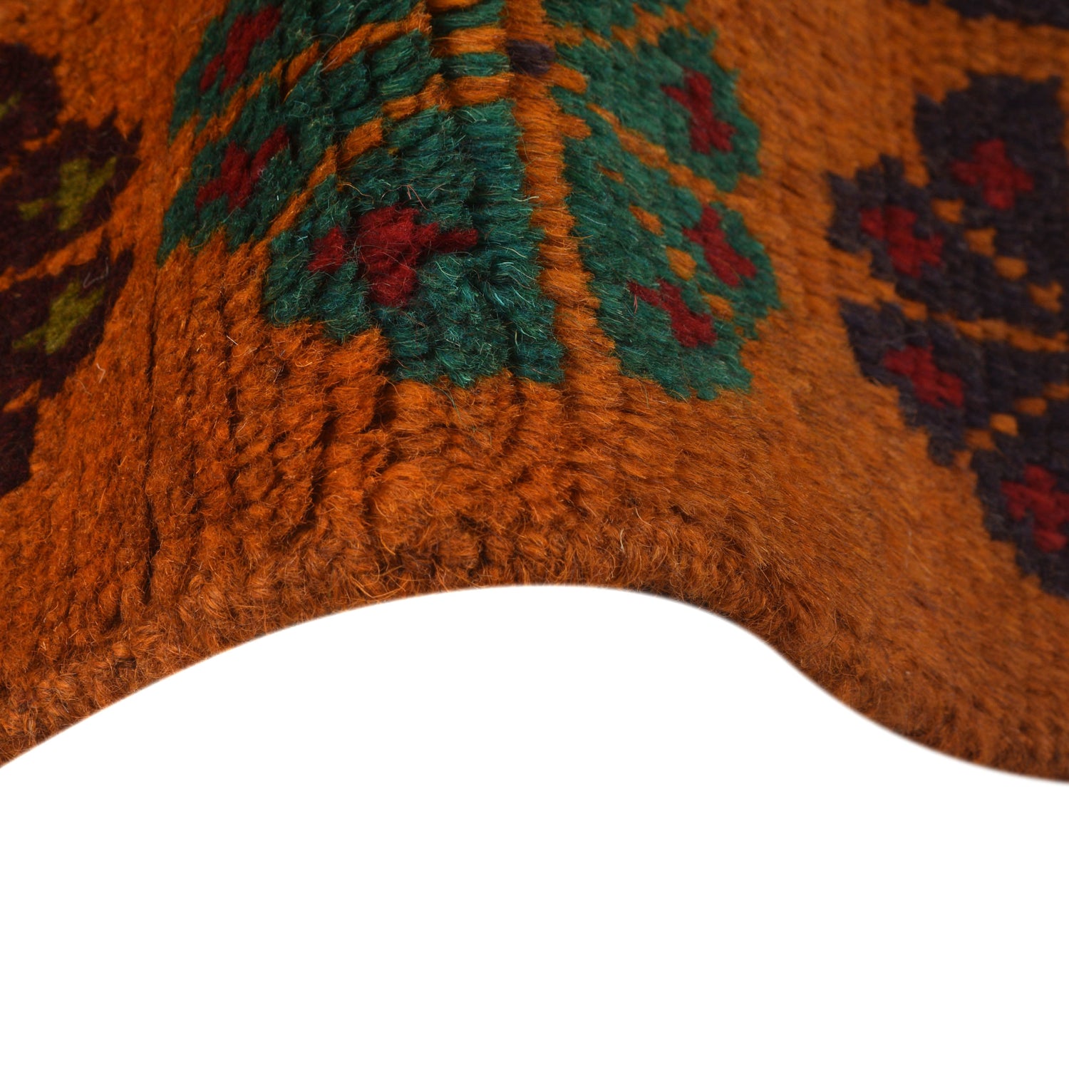 Hand Knotted Kohistani Area Rug 6' 3" x 8' 6" ft / 190 x 260 cm - No. 4399